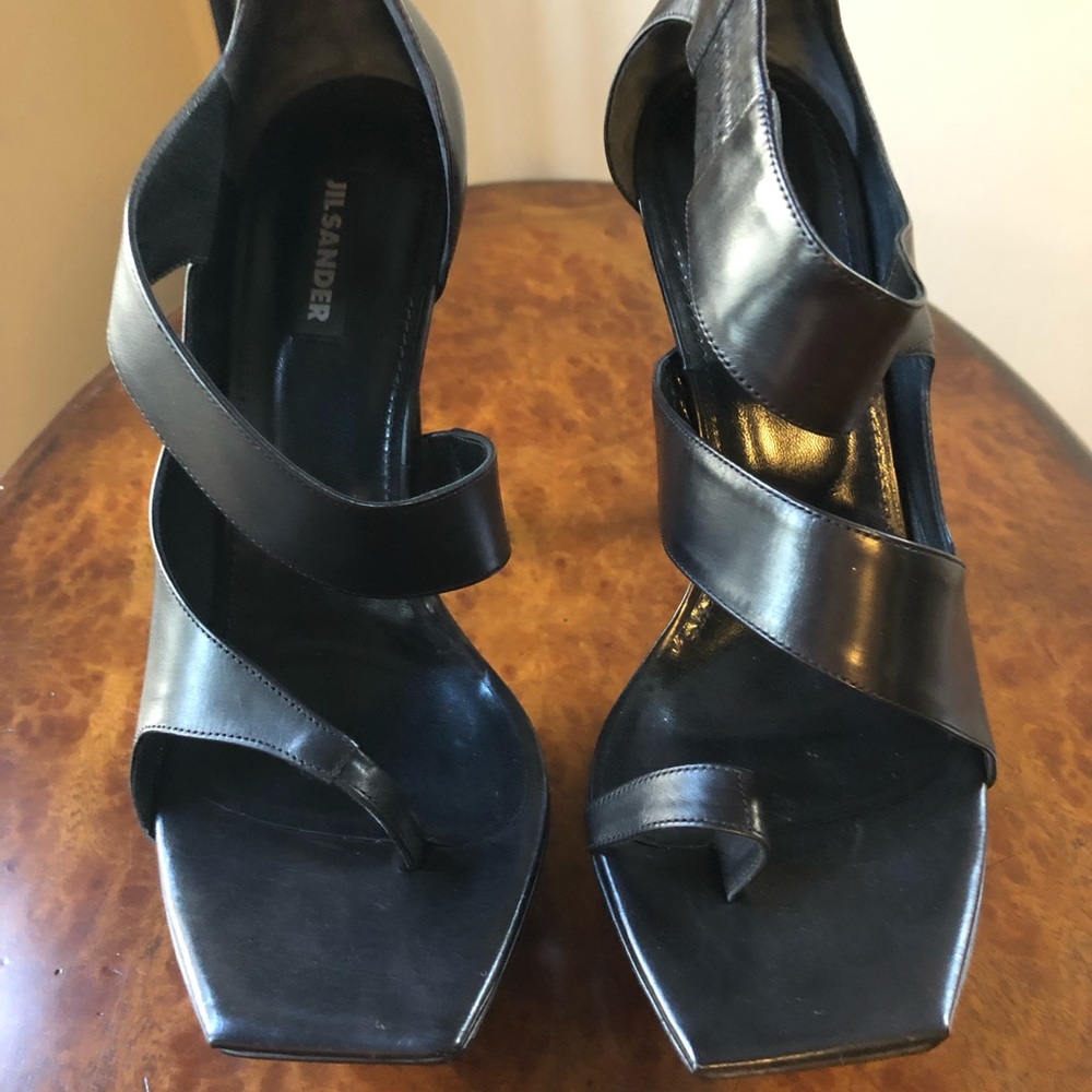 Jil Sander Asymmetric Sandals 39 - Picture 3 of 9